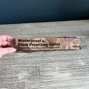 🆕 Waterproof & Stink Proof Dog Collar - Purple & Pink